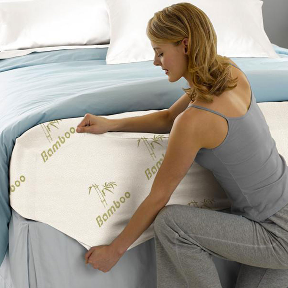Bamboo Mattress Protector Single - Image 7