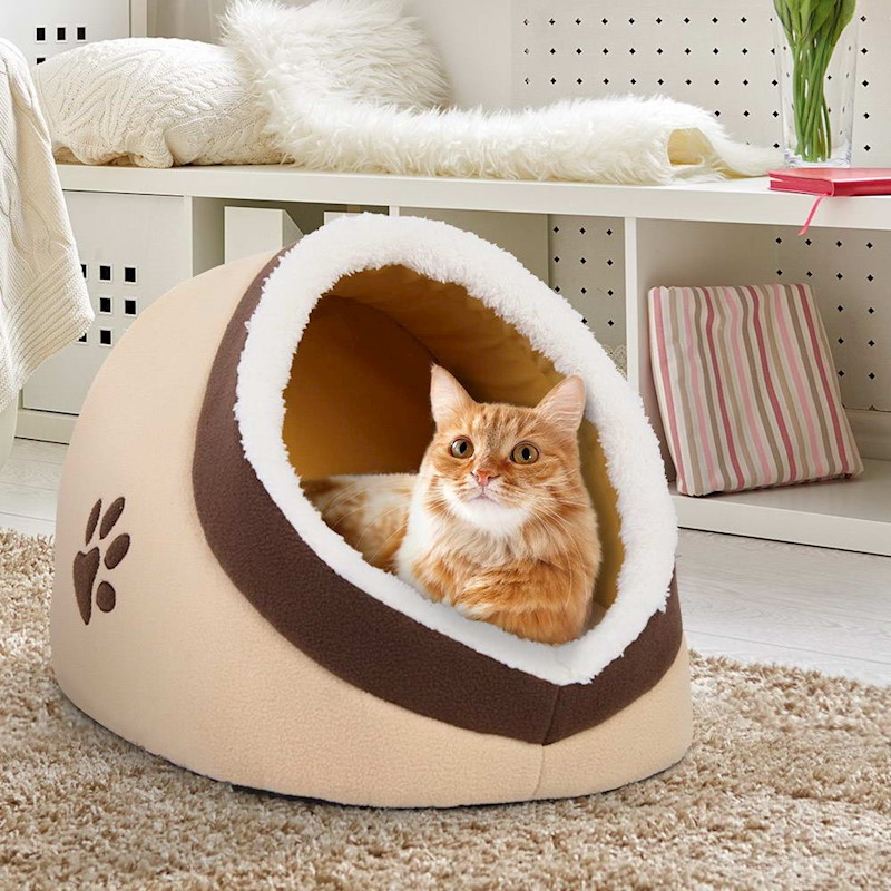Pet Dog Cat Bed Igloo - Image 8