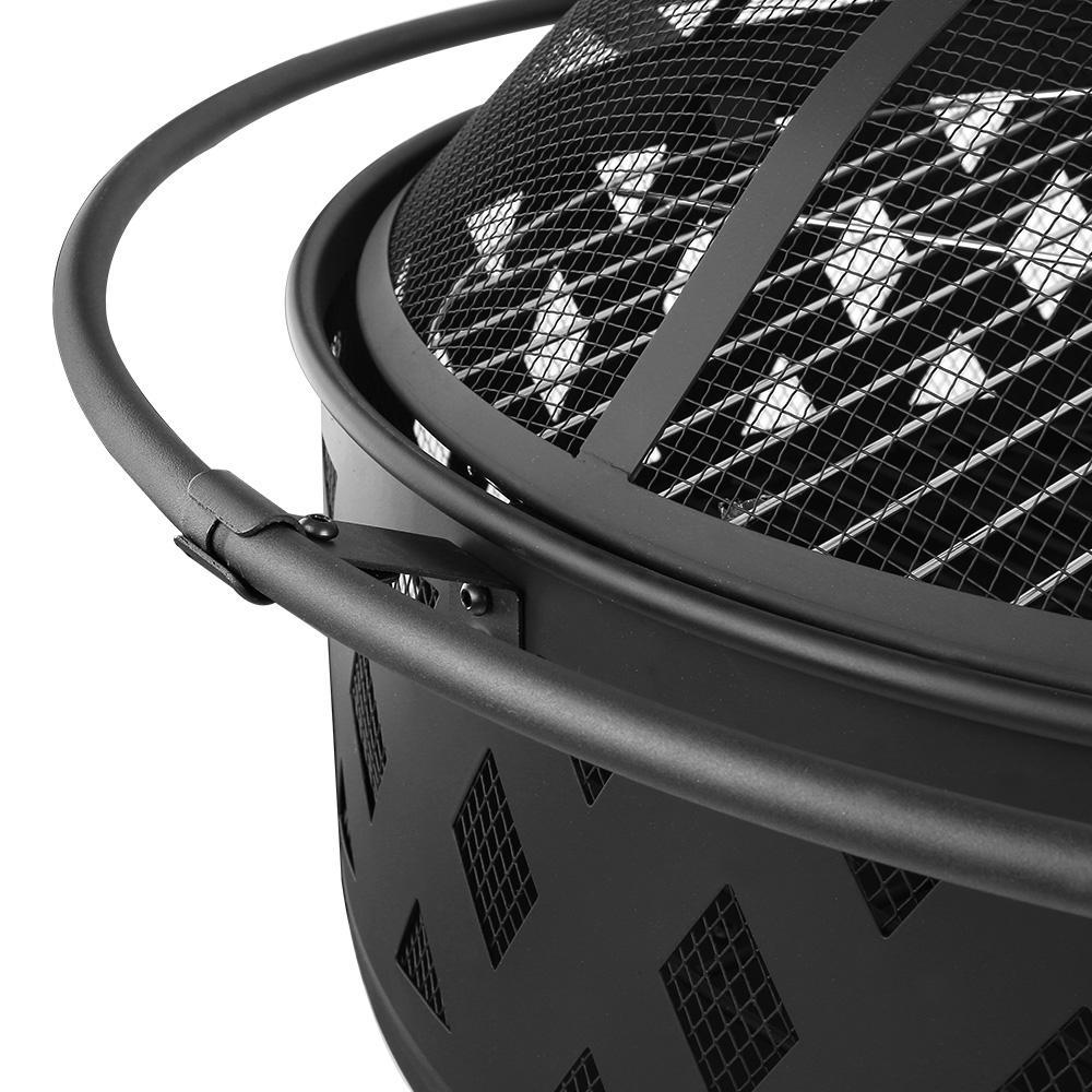 Portable Fire Pit BBQ 32 inches - Image 6