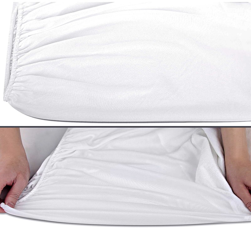 Quilted Cotton Mattress Protector Queen - Image 4