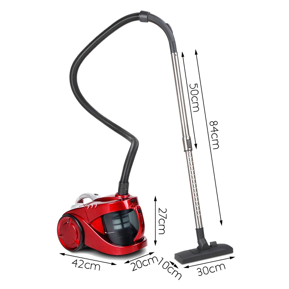 Vacuum Cleaner Bagless 2200W Red - Image 2