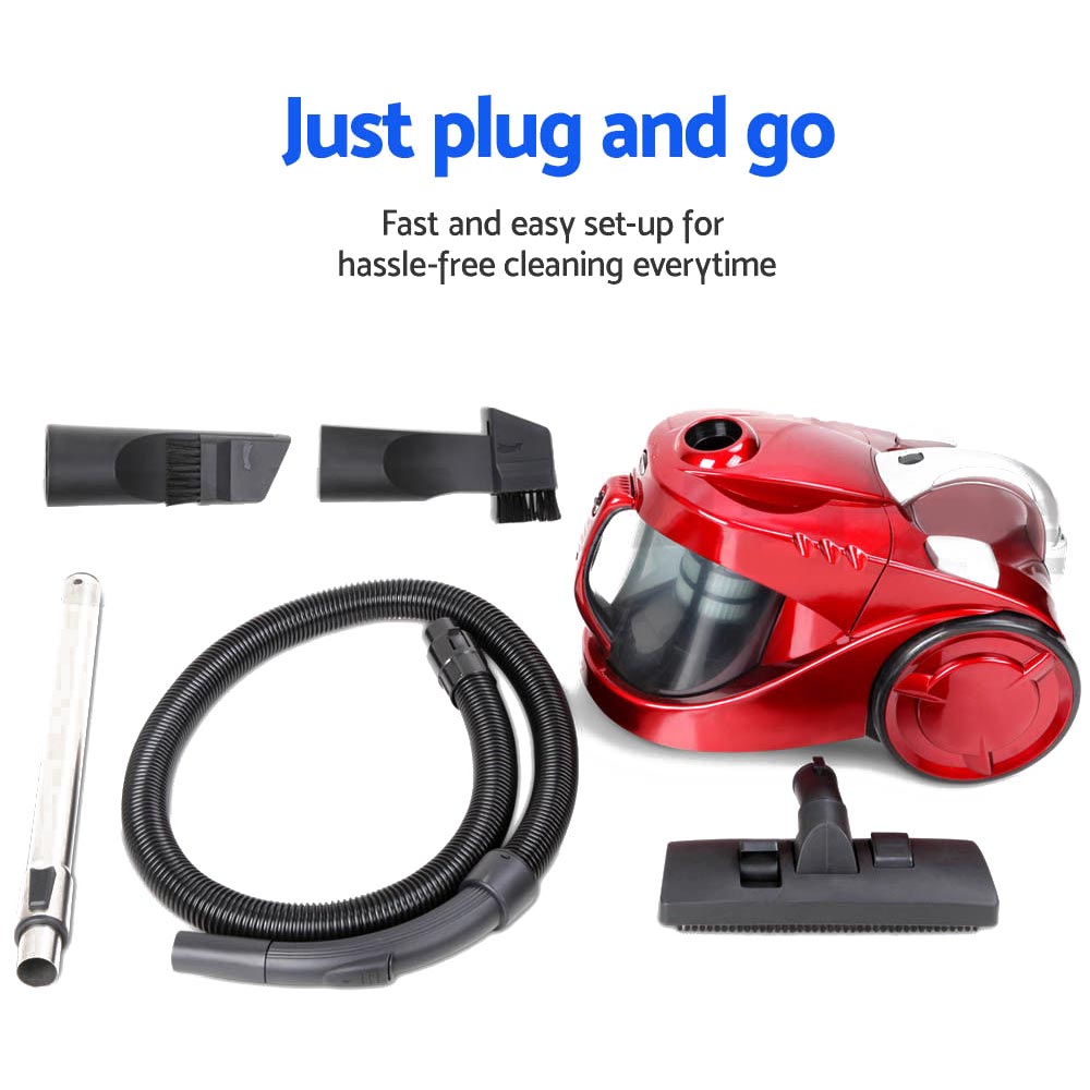 Vacuum Cleaner Bagless 2200W Red - Image 3