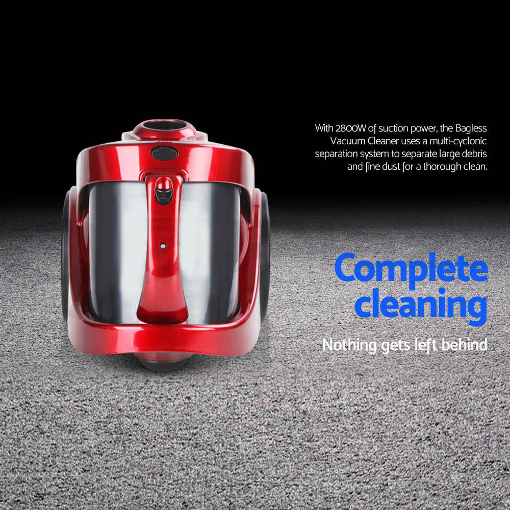 Vacuum Cleaner Bagless 2200W Red - Image 9